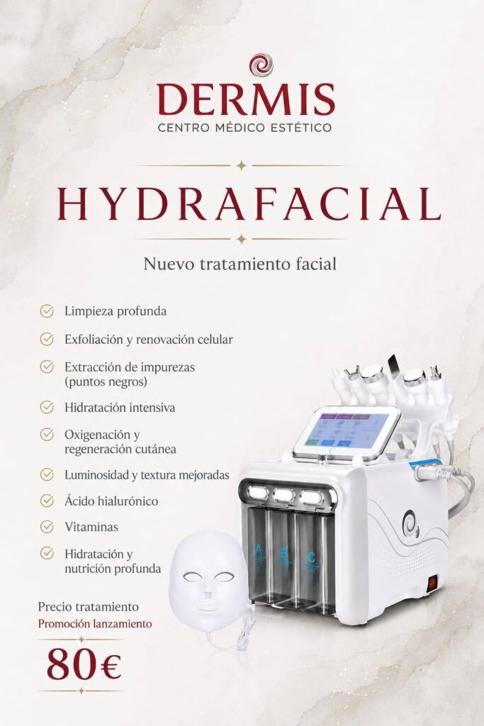 Hidrofacial: hidrodermoabrasión facial en San Sebastián de los Reyes